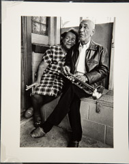 Al Clayton  -  Billie and DeDe Pierce / 8x10  -  Silver Gelatin Print