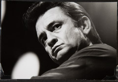 Al Clayton  -  Johnny Cash / 8x10  -  Silver Gelatin Print