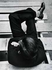 John Gutmann  -  Watching the Game. 1935 / Silver Gelatin Print  -  11x14 