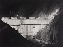 Dorothea Lange  -  Berryessa Dam, 1956 / Silver Gelatin Print  -  