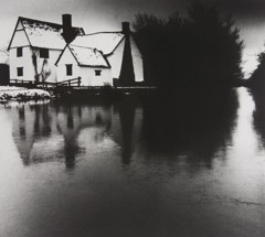 Bill Brandt  -  Lott's Cottage, Flatford Mill, Suffolk, 1976 / Silver Gelatin Print  -  11 x 12