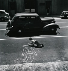 John Gutmann  -  The Artist Lives Dangerously, San Francisco, 1938 / Silver Gelatin Print  -  11 x 14 