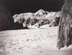 Bradford Washburn  -  Mount McKinley from the Head of Great Gorge, 1955 / Photogravure  -  10.5 x 13.5