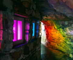 Laura Noel  -  Rainbow Tunnel, Chattanooga, TN, 2008 / Chromogenic Print  -  20 x 16 