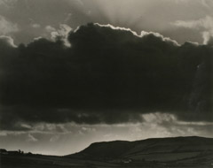 Dorothea Lange  -  Landscape, County Clare, Ireland, 1954 / Silver Gelatin Print  -  10 x 12.75