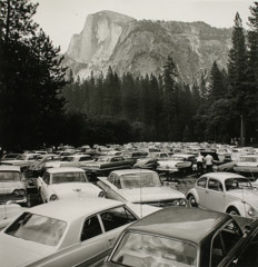 Rondal Partridge  -  Pave It and Paint It Green, Yosemite National Park, 1960's / Silver Gelatin Print  -  10.5 x 10.25