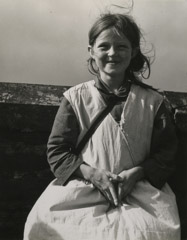 Dorothea Lange  -  Bridie O'Halloran, Ireland, 1954 / Silver Gelatin Print  -  8.75 x 6.875