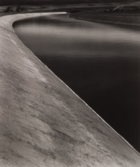 Al Weber  -  California Aqueduct, 1975 / Silver Gelatin Print  -  9 x 7.5