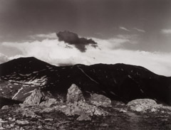 Al Weber  -  Summit, Independence Pass, 1986 / Silver Gelatin Print  -  9.5 x 12.5