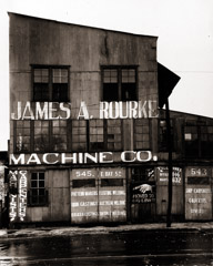 Peter Sekaer  -  Untitled - James A. Rourke Machine Co., Savannah, c. 1936 / Silver Gelatin Print  -  8 1/2 X 6 1/2 