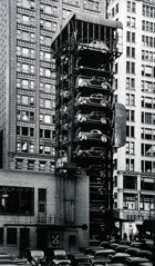 John Gutmann  -  Elevator Garage with Parking Lot, Chicago, 1936 / Silver Gelatin Print  -  11 x 14