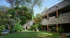 Richard Pare  -  Villa Sarabhai, Ahmedabad, 1951-55 (garden front) (2012) / Chromogenic Print  -  Available in Multiple Sizes