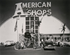 Berenice Abbott  -  American Shops, New Jersey, 1954 / Silver Gelatin Print  -  16 x 20