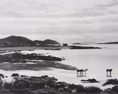 Paul Strand  -  Tir a'Mhurain, South Uist, Hebrides, 1954 / Silver Gelatin Print  -  11.5 x 9.25