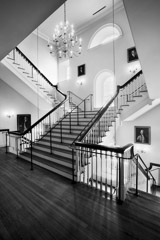 Tim Barnwell  -  Stairway, old Charleston County Courthouse, SC / Pigment Print  -  Available in Multiple Sizes