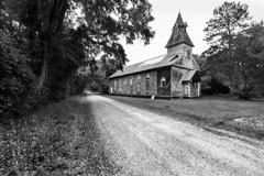 Tim Barnwell  -  Bethel AME Church on Drayton St., McClellanville, SC / Pigment Print  -  Available in Multiple Sizes