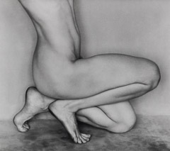 Edward Weston  -  Nude, 1927 / Silver Gelatin Print  -  7.25 x 8.25