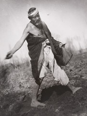 Georgi Zelma  -  The Sower, Uzbekistan, 1920's / Silver Gelatin Print  -  15.5 x 11.5