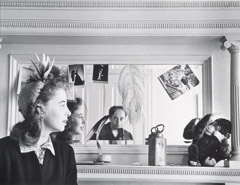 John Gutmann  -  Self Portrait with Irene. 1940 /   -  11x14 
