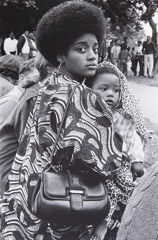 Ruth-Marion Baruch  -  Mother and Child, De Fremery Park, Oakland, CA, 1968 / Silver Gelatin Print  -  