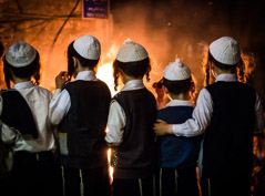   -  52 Five Children during Lag B'omer - Jacob Ross /   -  
