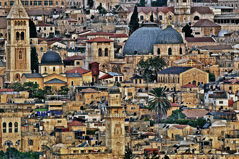 Yigal Dekel  -  Jerusalem - Domes, Towers and Roofs /   -  