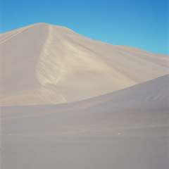 Al Weber  -  Fairyland-Scape: Big Dune #2, 1996 / Chromogenic Print  -  13.75 x 13.75