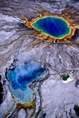 Tom Murphy  -  Grand Prismatic Spring and Excelsior Geyser Crater /   -  