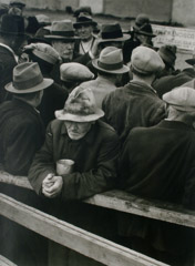 Dorothea Lange  -  White Angel Bread Line, San Francisco, 1933 / Silver Gelatin Print  -  10 x 8