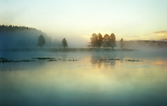 Rex Naden  -  River with Fog, 2007 / Pigment Print  -  Available in Multiple Sizes