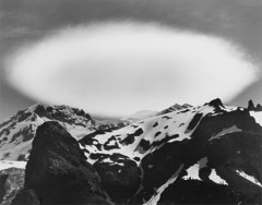 Bob Kolbrener  -  Cloud over Mount Rainier, WA, 1976 /   -  