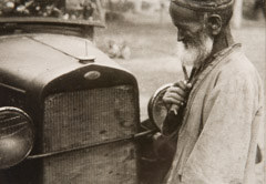 Liperskerov  -  The First Automobile in Pamir, 1032 / Silver Gelatin Print  -  5 15/16 x 
