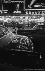 Harold Feinstein  -  Times Square, Saturday Night, 1957 / Silver Gelatin Print  -  11 x 14